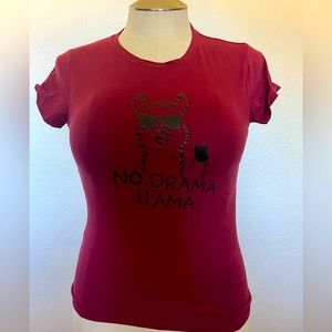 No drama llama tshirt